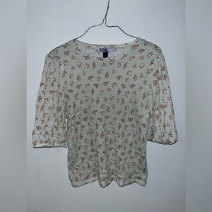 Cute Floral Top